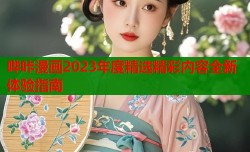 哔咔漫画2023年度精选精彩内容全新体验指南