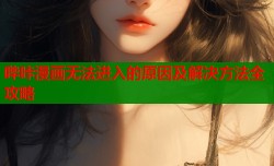 哔咔漫画无法进入的原因及解决方法全攻略