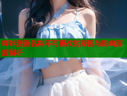 哔咔漫画名称不可更改的原因与影响深度解析  第2张
