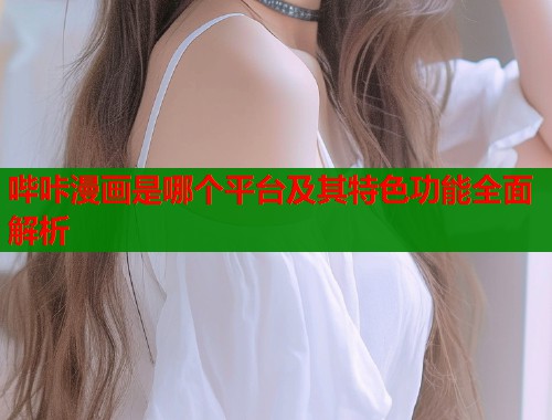 哔咔漫画是哪个平台及其特色功能全面解析  第1张